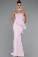 Long Powder Color Mermaid Prom Dress ABU5329