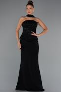 Long Black Evening Dress ABU5320