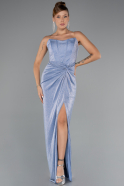 Long Indigo Prom Gown ABU5339