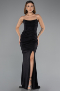 Long Black Prom Gown ABU5389