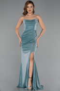 Turquoise Long Prom Gown ABU5245