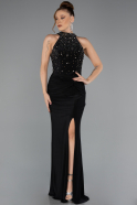 Long Black Evening Dress ABU5422