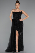 Long Black Evening Dress ABU6035