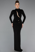 Long Black Evening Dress ABU5430