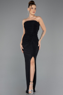 Long Black Prom Gown ABU5445