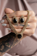 Black-Gold Accessory Set UK966