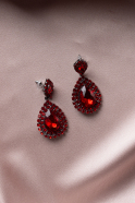Red Earring UK912