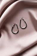 Silver Earring UK945
