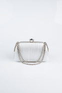 Silver Laser Cut Night Bag SH860