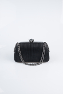 Black Laser Cut Night Bag SH860