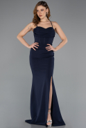 Long Navy Blue Evening Dress ABU5506