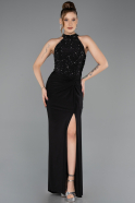 Long Black Evening Dress ABU5593