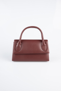Burgundy Leather Night Bag KC163