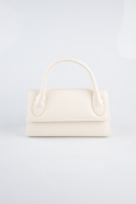 Cream Leather Night Bag KC163
