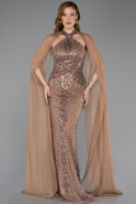 Long Copper Evening Dress ABU5595