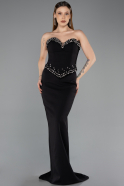 Long Black Evening Dress ABU5610