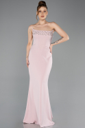 Long Powder Color Mermaid Prom Dress ABU5680