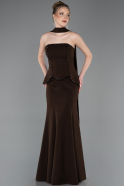 Long Brown Evening Dress ABU5774