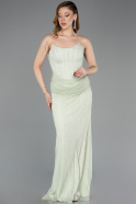 Long Mint Dantelle Evening Dress ABU5817