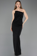 Long Black Evening Dress ABU5883
