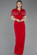 Long Red Evening Dress ABU5889