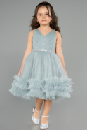 Short Mint Girl Dress ABK2567
