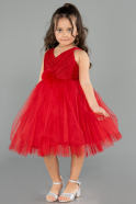Short Red Girl Dress ABK2571