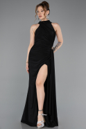 Long Black Prom Gown ABU5918