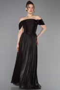 Long Brown Chiffon Prom Gown ABU5920