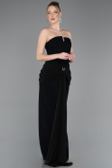 Long Black Prom Gown ABU5970