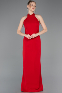 Long Red Prom Gown ABU5971
