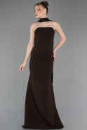 Long Brown Evening Dress ABU5981