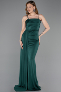 Long Emerald Green Prom Gown ABU5992
