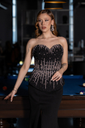 Long Black Evening Dress ABU5997