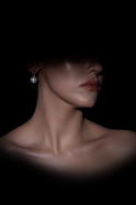 Pearl Fabric Earring BT1151