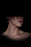 Black Earring DF1035
