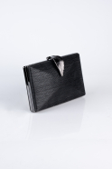Black Laser Cut Night Bag KC713