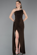 Brown Long Evening Dress ABU2964