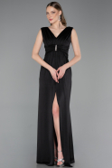 Long Black Prom Gown ABU6043