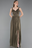 Olive Drab Long Prom Gown ABU6045