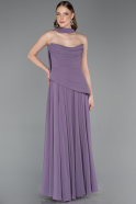 Lila Long Chiffon Prom Gown ABU5763