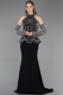 Black Long Evening Dress ABU5787