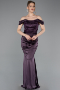 Long Purple Evening Dress ABU6078