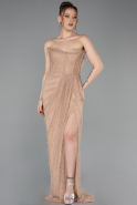 Long Copper Dantelle Evening Dress ABU5770