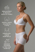 White Waist & Tummy Control Shapewear EM2034