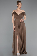 Long Copper Evening Dress ABU6107