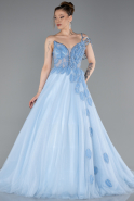 Long Indigo Evening Dress ABU6113