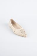 Beige Stony Evening Shoe AB1765