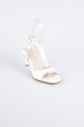 White Patent Leather Evening Shoe AB2113