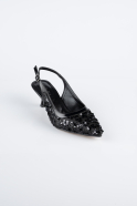 Black Scaly Stiletto ABP2107